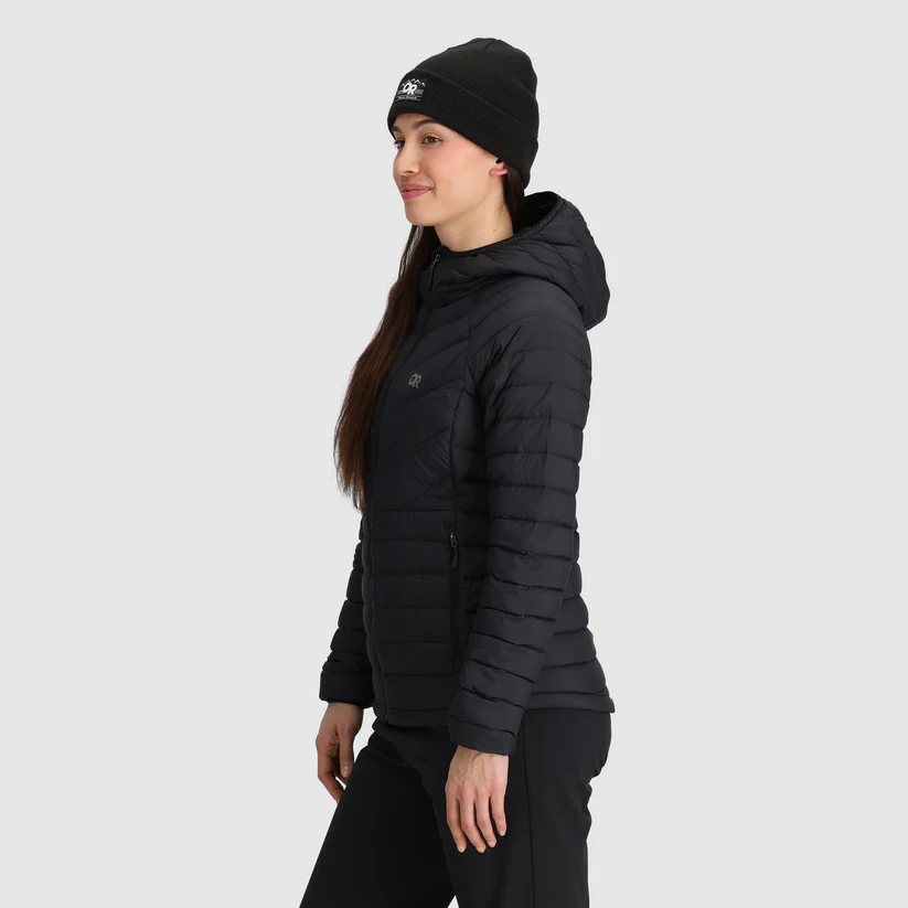 Outdoor Research Women Transcendent Down Hoodie Black