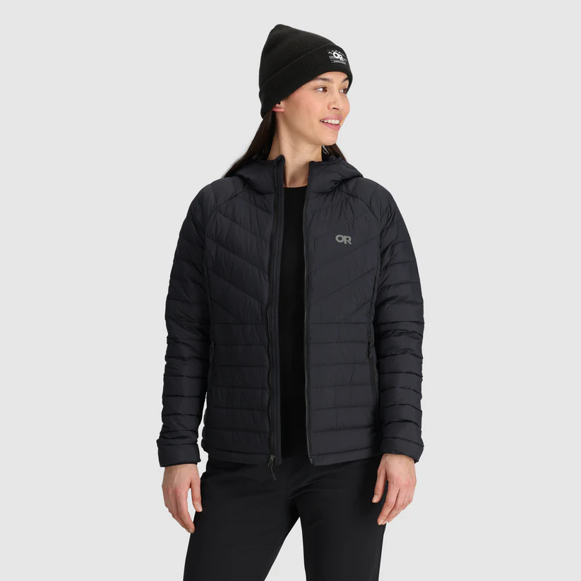 Outdoor Research Women Transcendent Down Hoodie Black