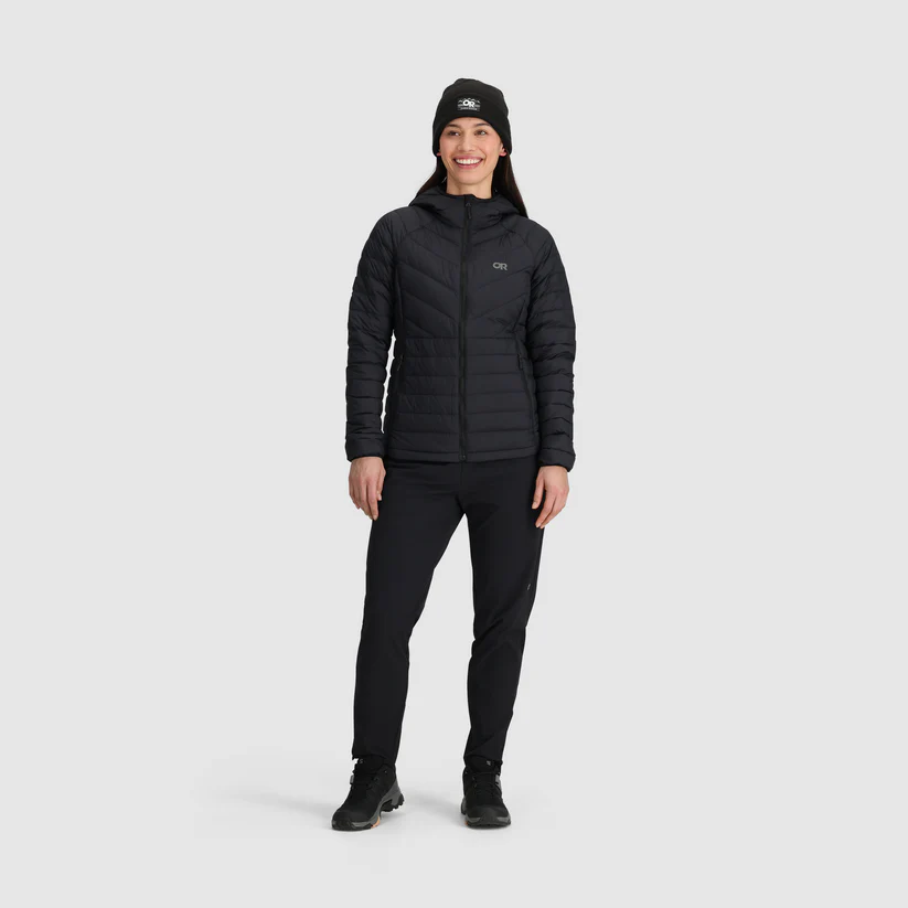 Outdoor Research Women Transcendent Down Hoodie Black