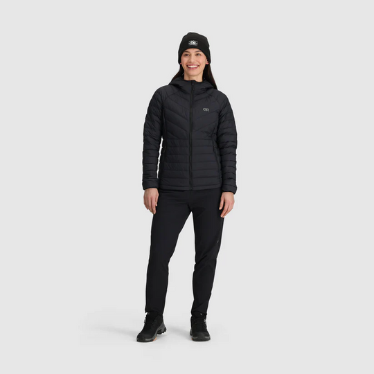 Outdoor Research Women Transcendent Down Hoodie Black