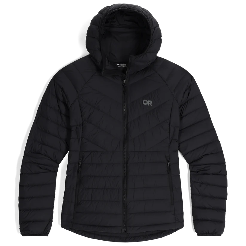 Outdoor Research Women Transcendent Down Hoodie Black