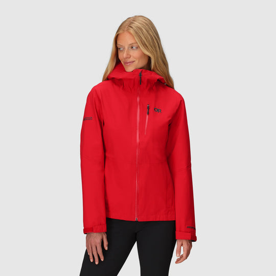 Outdoor Research Womens Aspire 3L Jacket Lingonberry