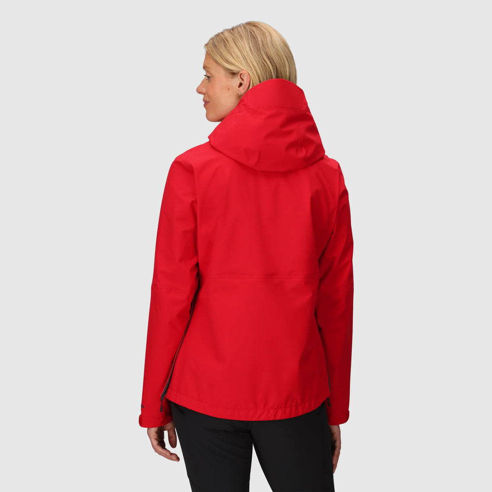 Outdoor Research Womens Aspire 3L Jacket Lingonberry