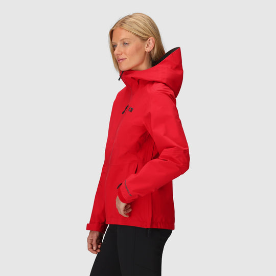 Outdoor Research Womens Aspire 3L Jacket Lingonberry