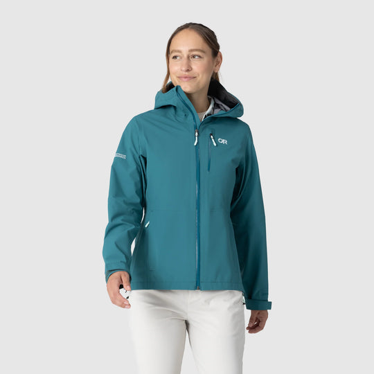 Outdoor Research Womens Aspire 3L Jacket Mallard