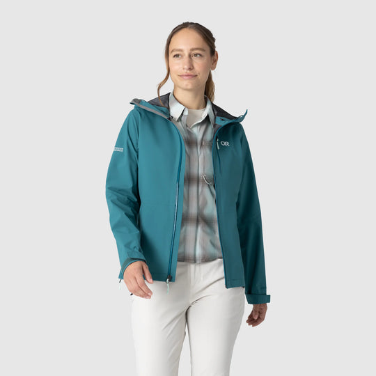 Outdoor Research Womens Aspire 3L Jacket Mallard