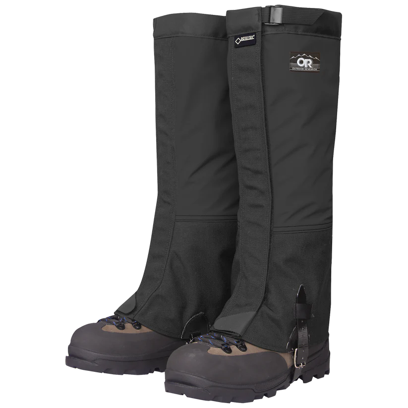 Outdoor Research Womens Crocodile Classic Gaiters Black