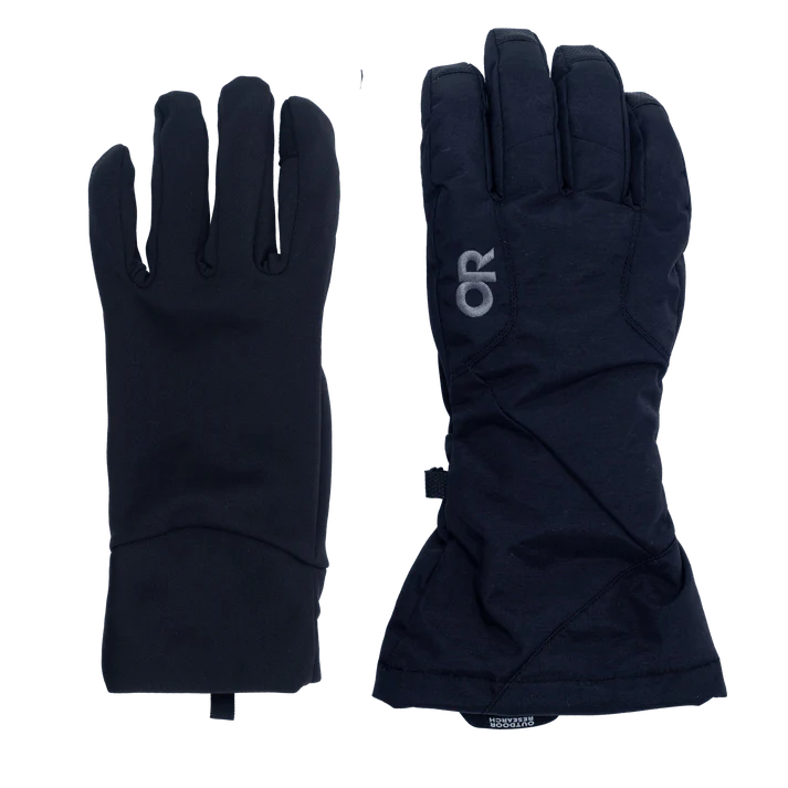 Outdoor Research Mens Adrenaline 3-in-1 Gloves Black