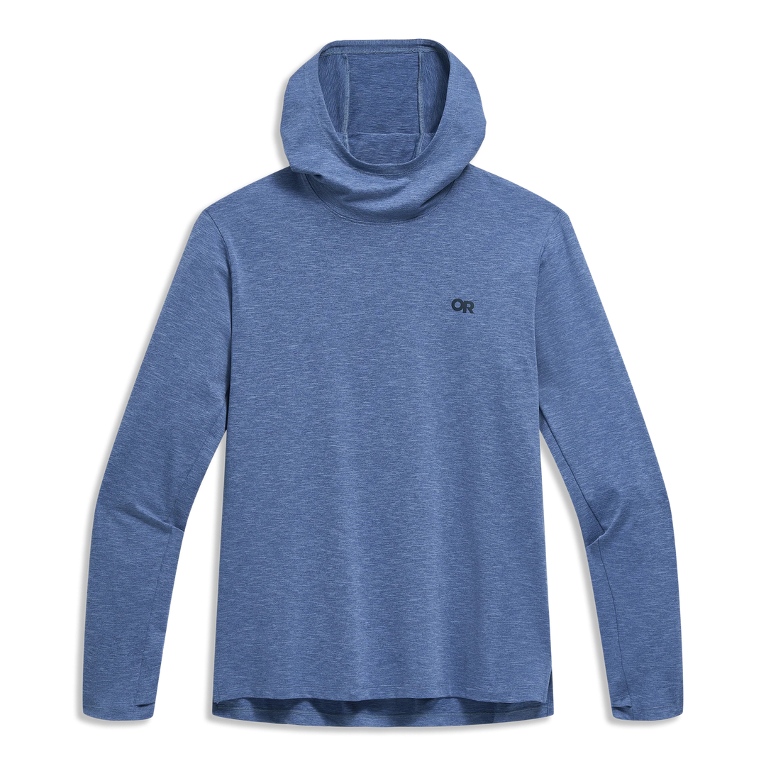 Outdoor Research Mens ActiveIce Spectrum Sun Hoodie Ascent Blue Heather