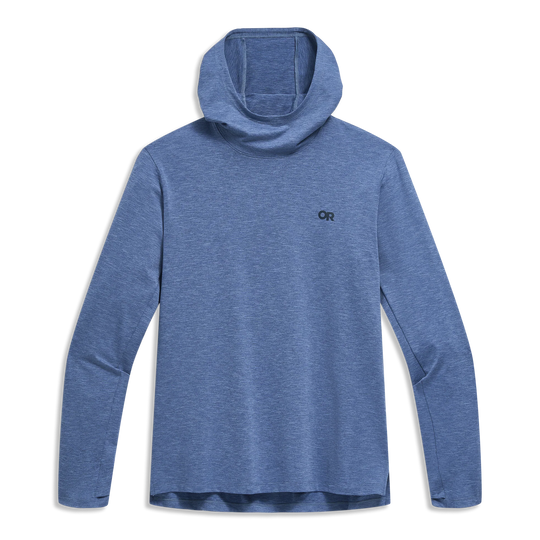 Outdoor Research Mens ActiveIce Spectrum Sun Hoodie Ascent Blue Heather