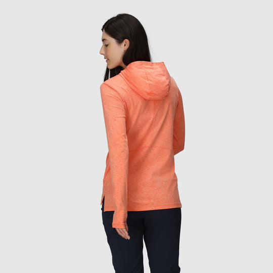 Outdoor Research Womens ActiveIce Spectrum Sun Hoodie Zest/Heather