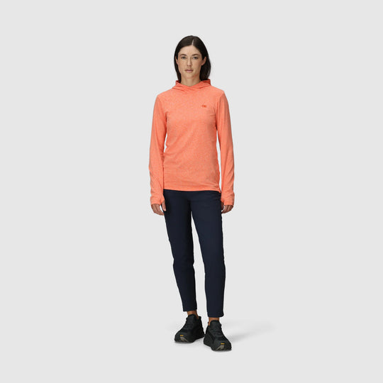 Outdoor Research Womens ActiveIce Spectrum Sun Hoodie Zest/Heather