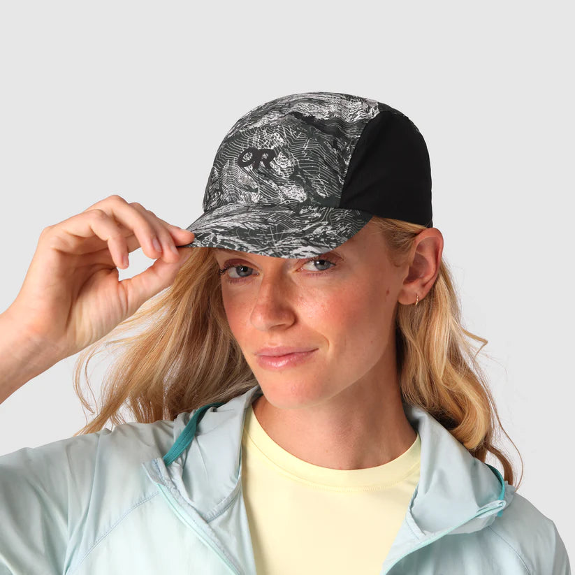 Outdoor Research Swift Ultra Light Cap Malachite Baker Print/Black