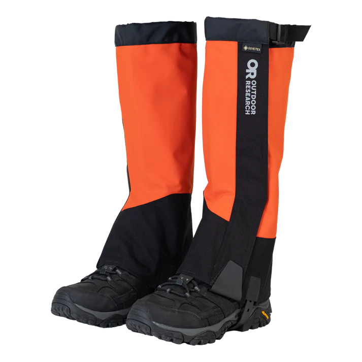 Outdoor Research Mens Crocodile Gaiters Spice/Black