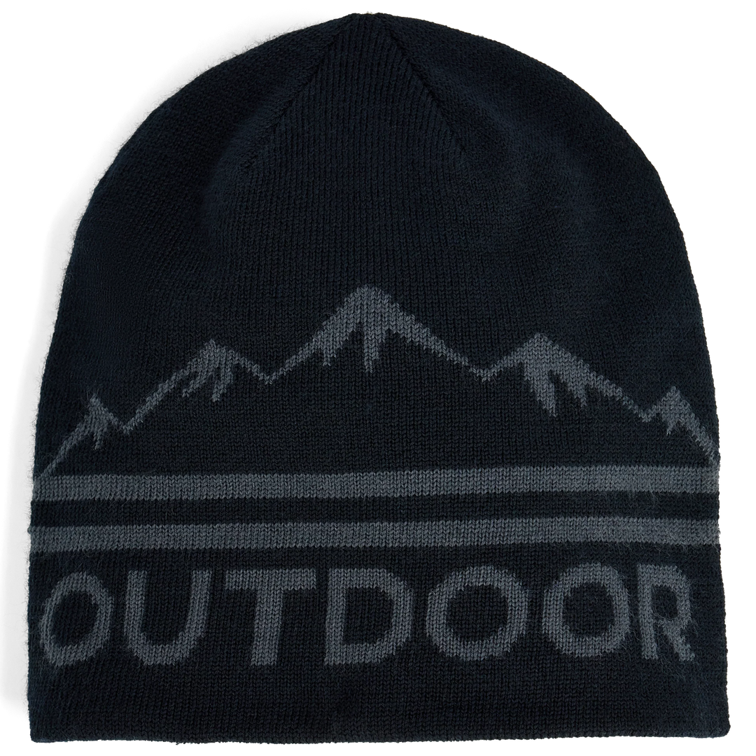 Outdoor Research OR Logo Knit Beanie Black/Storm