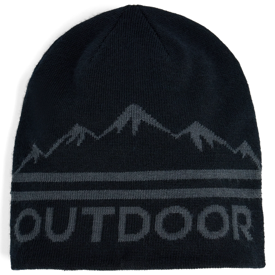 Outdoor Research OR Logo Knit Beanie Black/Storm