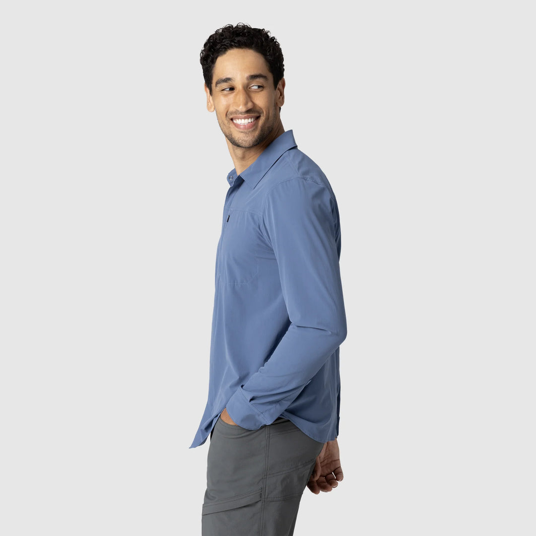 Outdoor Research Mens Astroman Long Sleeve Sun Shirt Skyline