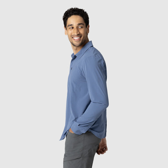 Outdoor Research Mens Astroman Long Sleeve Sun Shirt Skyline