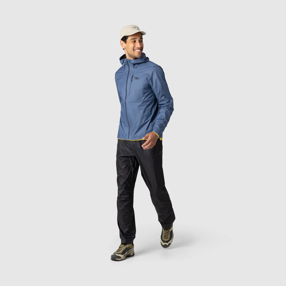 Outdoor Research Mens Helium UL Rain Jacket Skyline
