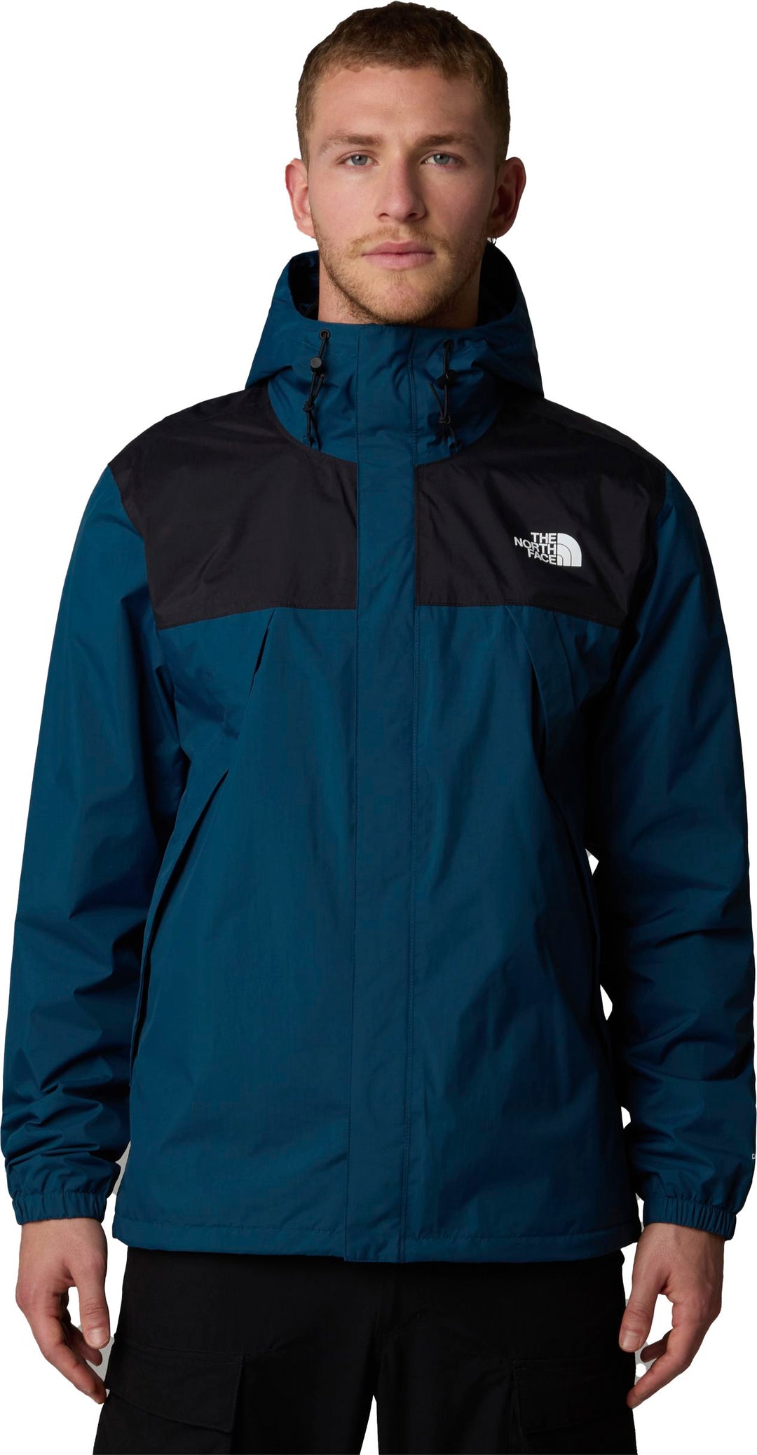 The North Face M Antora JKT Midnight Petrol-TNF Black