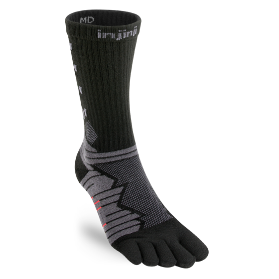 Injinji ULTRA RUN Crew Obsidian