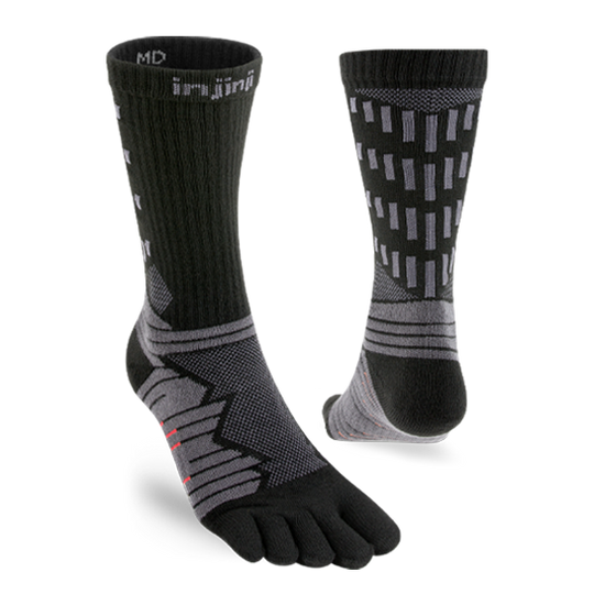 Injinji ULTRA RUN Crew Obsidian