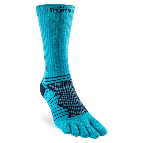 Injinji Ultra Run Crew Pacific Blue