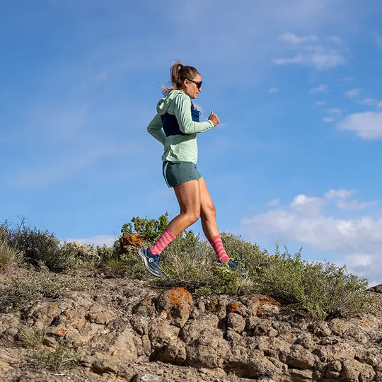 Injinji Womens Specific Ultra Run Crew Coral
