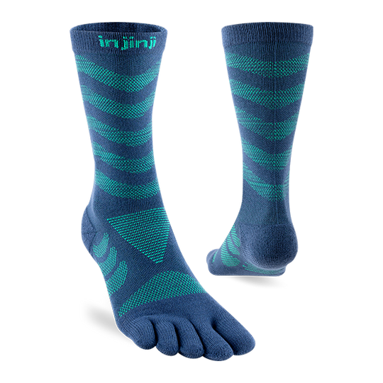 Injinji Womens Specific Ultra Run Crew Coral