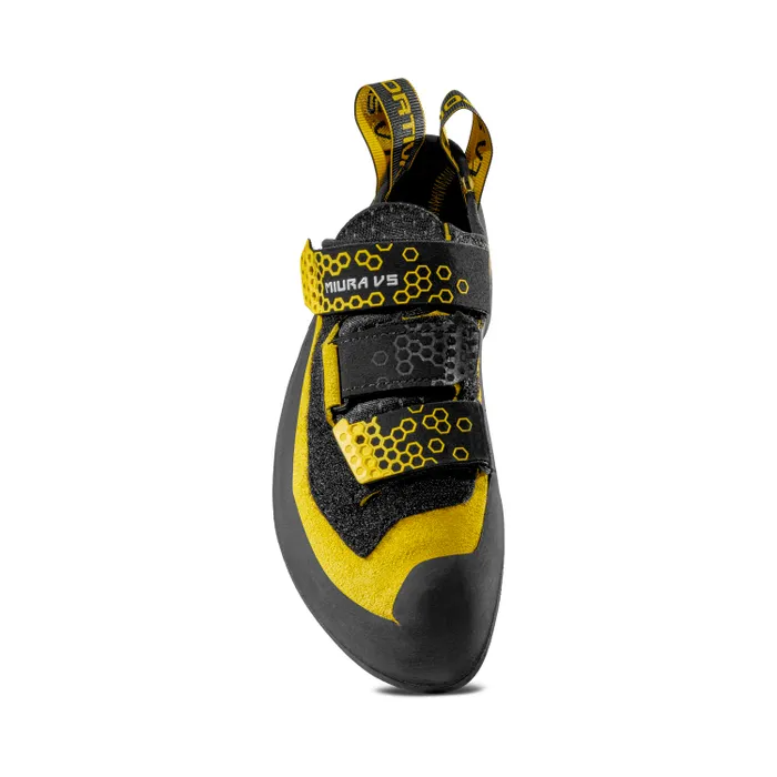 La Sportiva Miura VS Black/Yellow Climbing Shoe