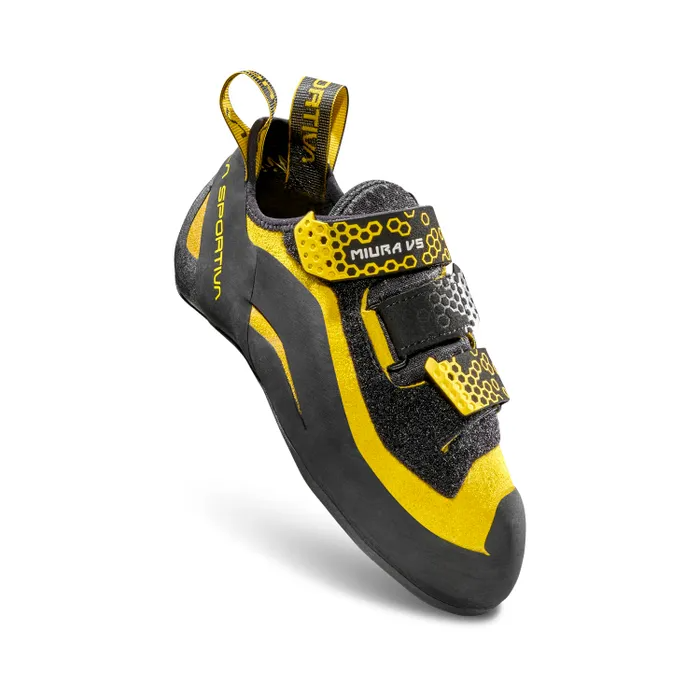 La Sportiva Miura VS Black/Yellow Climbing Shoe