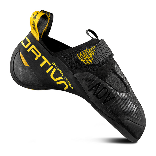 La Sportiva Ondra Comp Black/Yellow Climbing Shoe