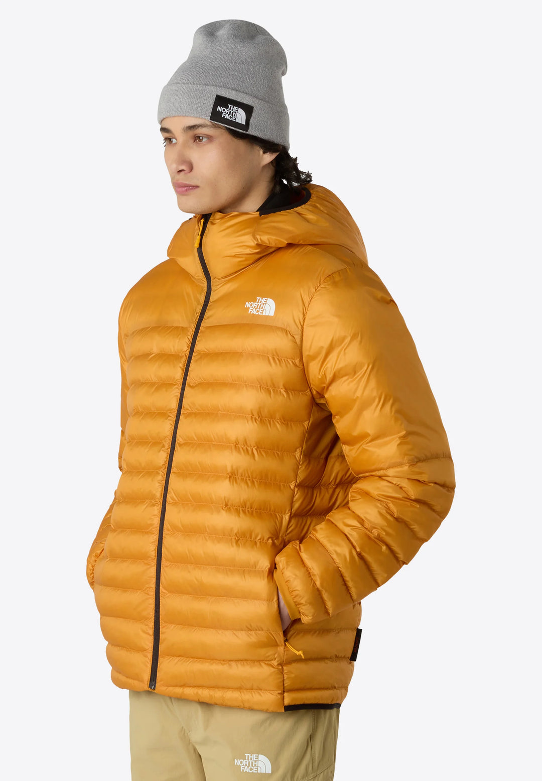 The North Face Mens Terra Peak Hoodie Citrine Yellow