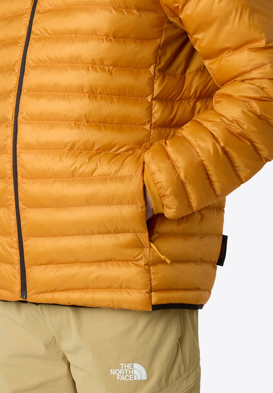 The North Face Mens Terra Peak Hoodie Citrine Yellow