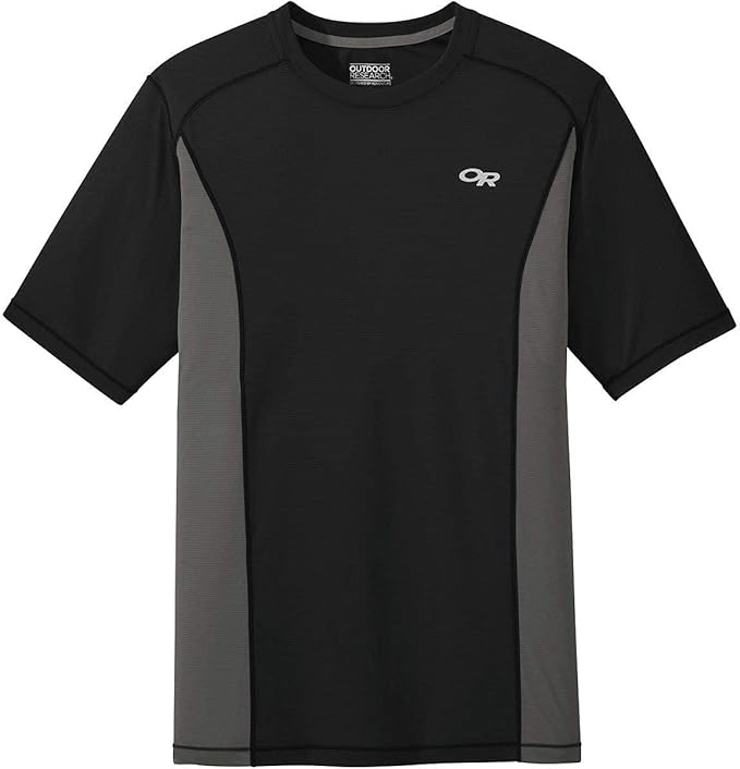 Outdoor Research Mens Echo S/S Tee black/pewter