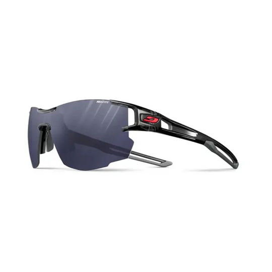 Julbo AeroLITE Gloss Translucent Grey / Black REACTIV 0-3 Sunglasses