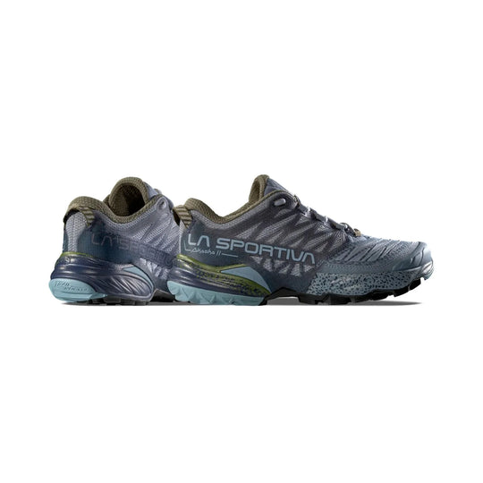La Sportiva Akasha II Woman Trail Shoe Limestone/Cypress