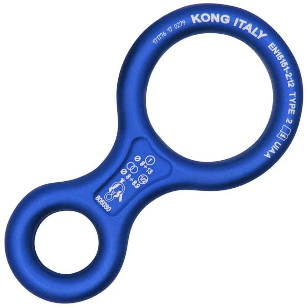 Kong 805.03N Classic Figure 8 descender - Blue