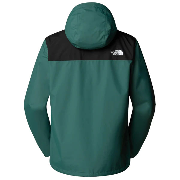 The North Face Men's Antora Jacket Duck Green TNF Black