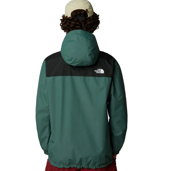 The North Face Men's Antora Jacket Duck Green TNF Black