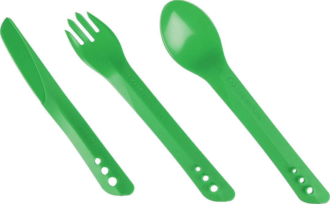 Life Venture Ellipse Knife, Fork & Spoon Set