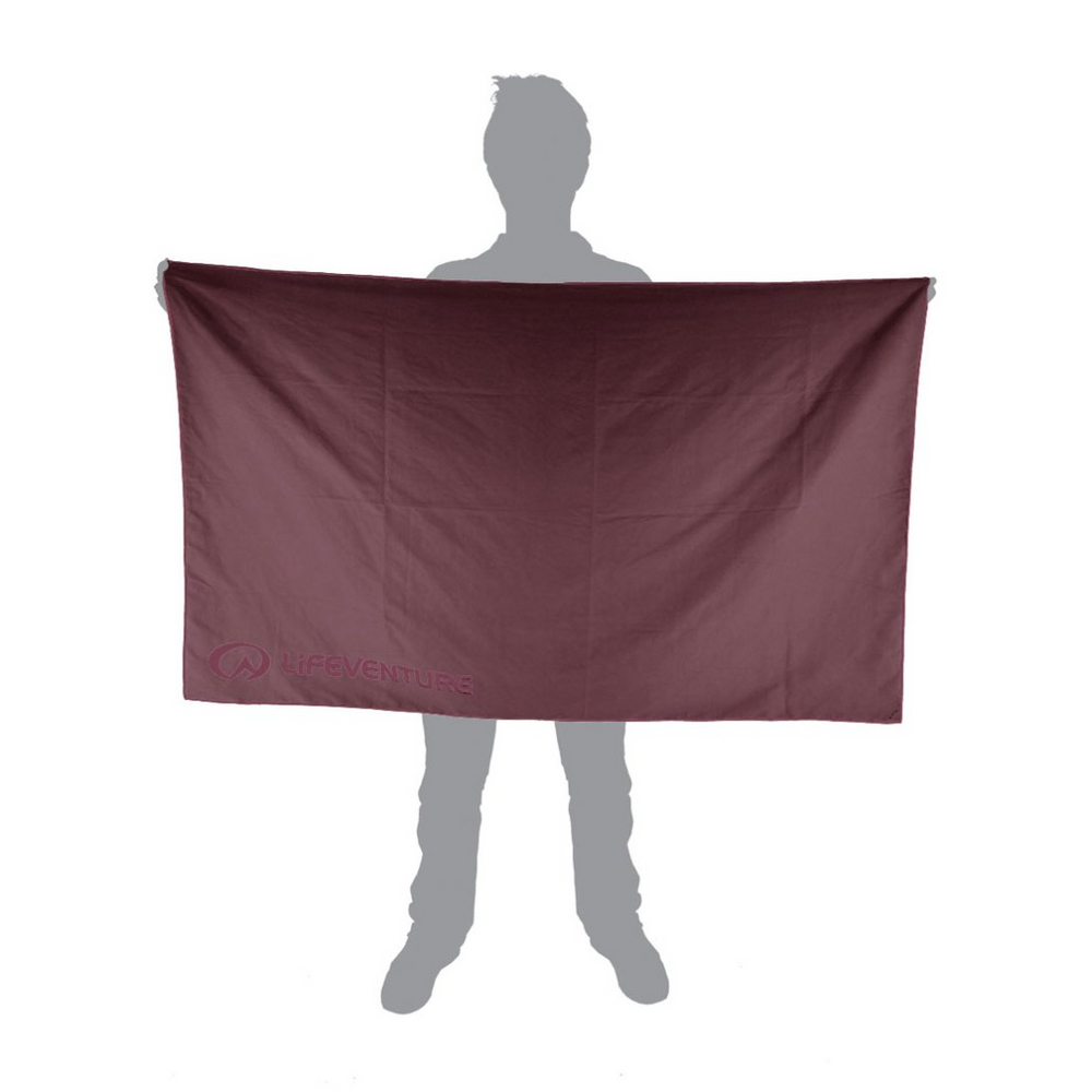Life Venture Recycled SoftFibre Trek Towel Blackcurrant, Giant