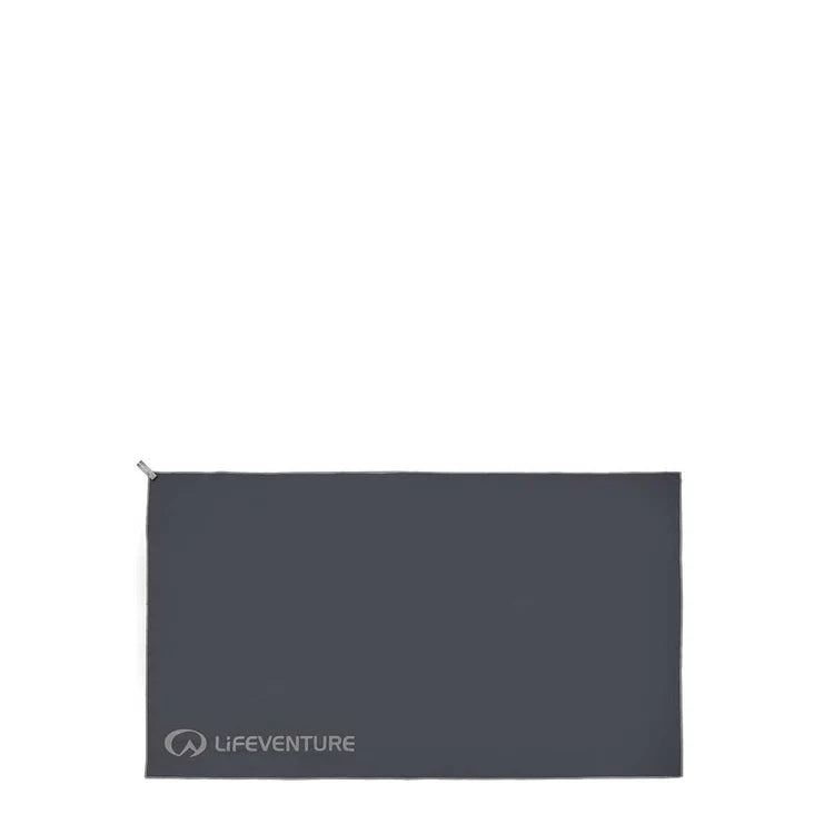Life Venture HydroFibre Trek Towel, Grey