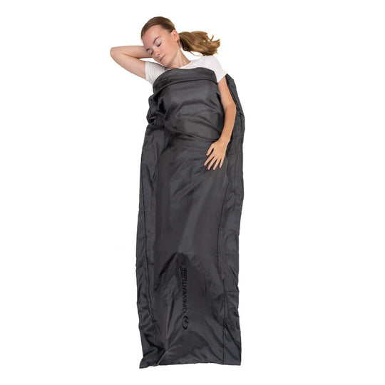 Life Venture Silk Sleeping Bag Liner, Mummy