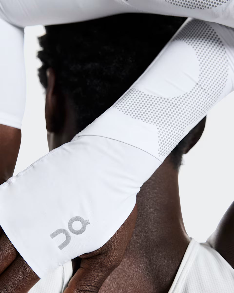 On Solar Arm Sleeves Unisex White