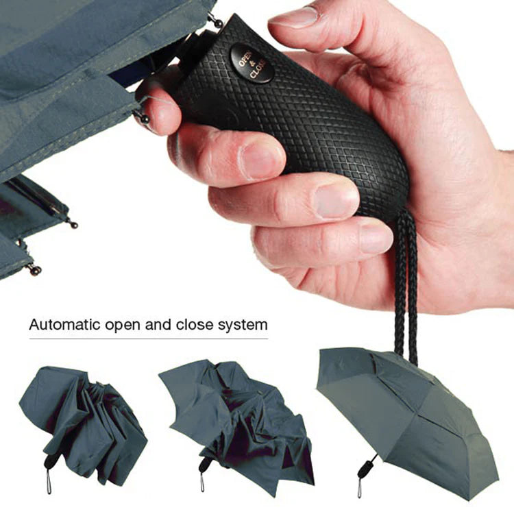 Life Venture Trek Umbrella - Medium Black