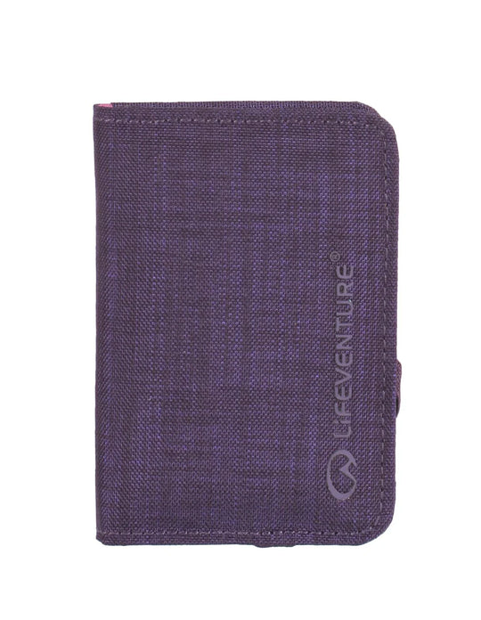 LIFE VENTURE RFID CARD WALLET PURPLE