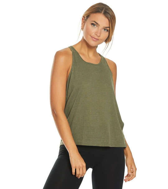 PRANA Arbor Tank Cargo Green Heather