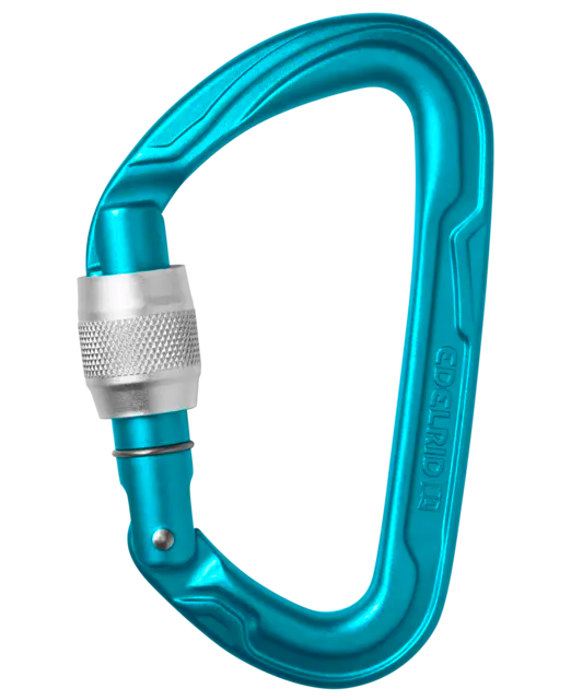 Edelrid Pure Screw III Climbing Carabiner Icemint