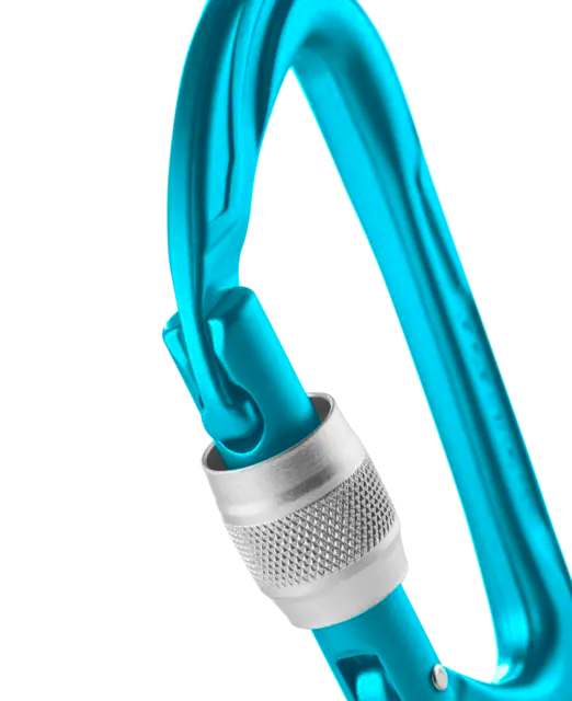 Edelrid Pure Screw III Climbing Carabiner Icemint